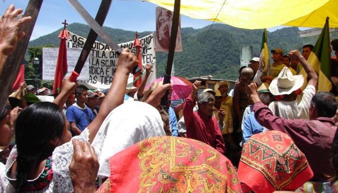 Por el respeto a la autonomía zapatista en el Ejido Tila