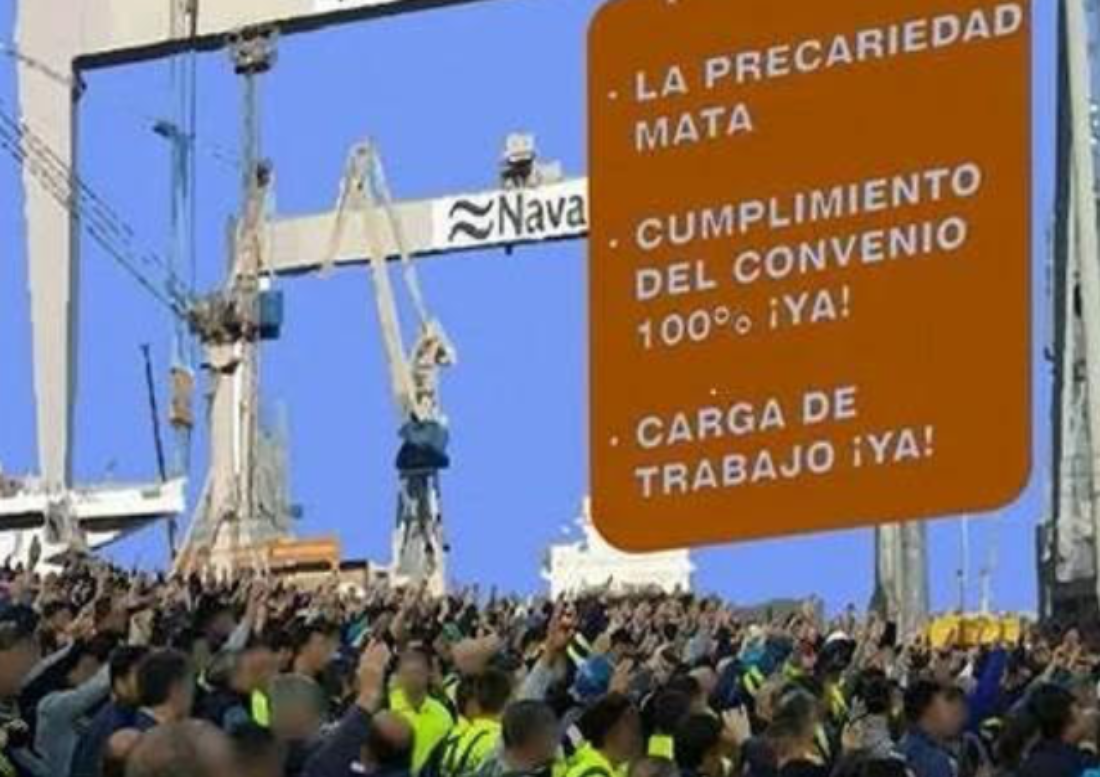 Se retrasa el inicio de la huelga general indefinida en el sector del Metal en Bahía de Cádiz – La Janda hasta las 00:00 h. del 4 de septiembre