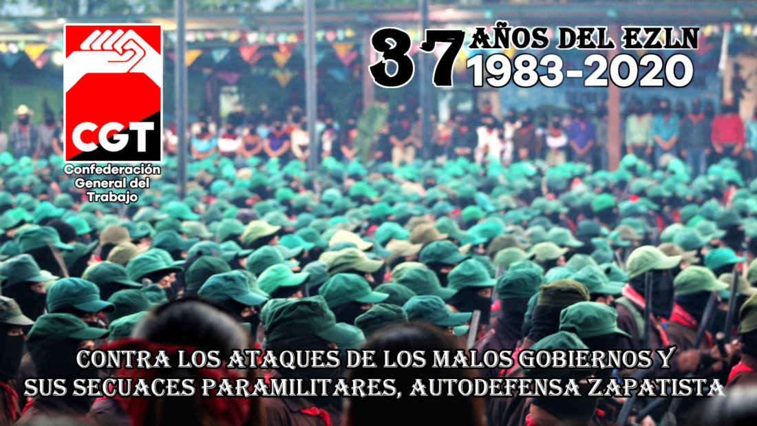 37 años de Rebeldía y Resistencia Zapatista