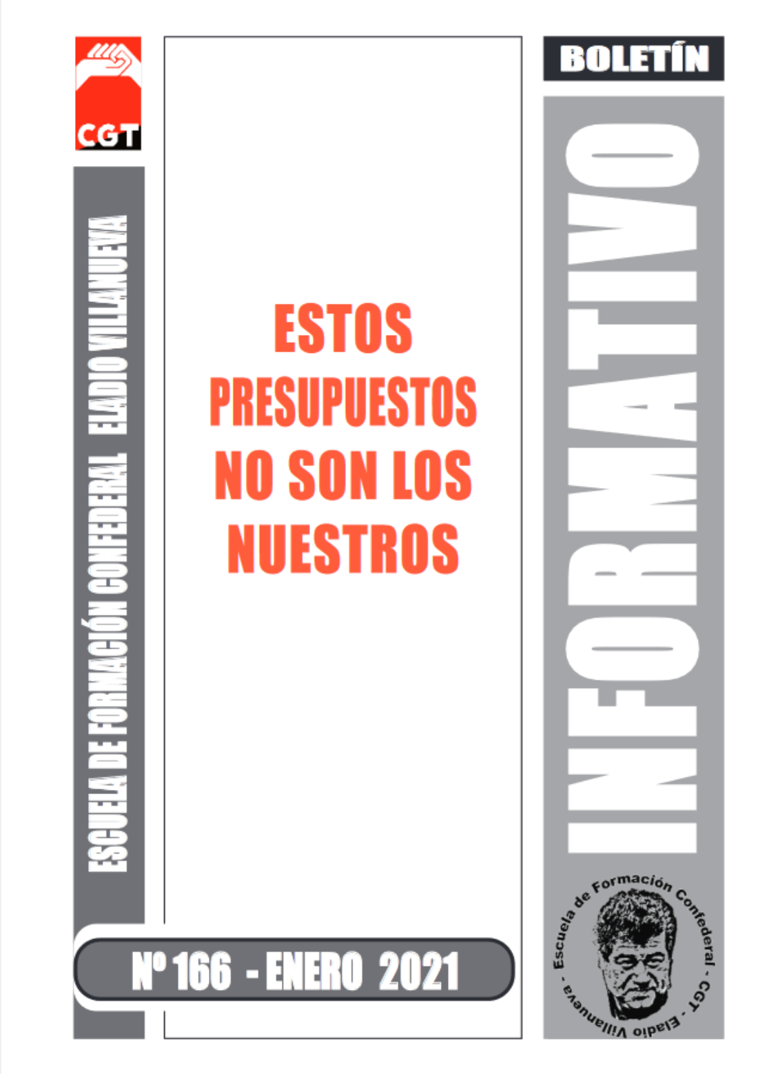 Boletín 166: Estos presupuestos no son los nuestros