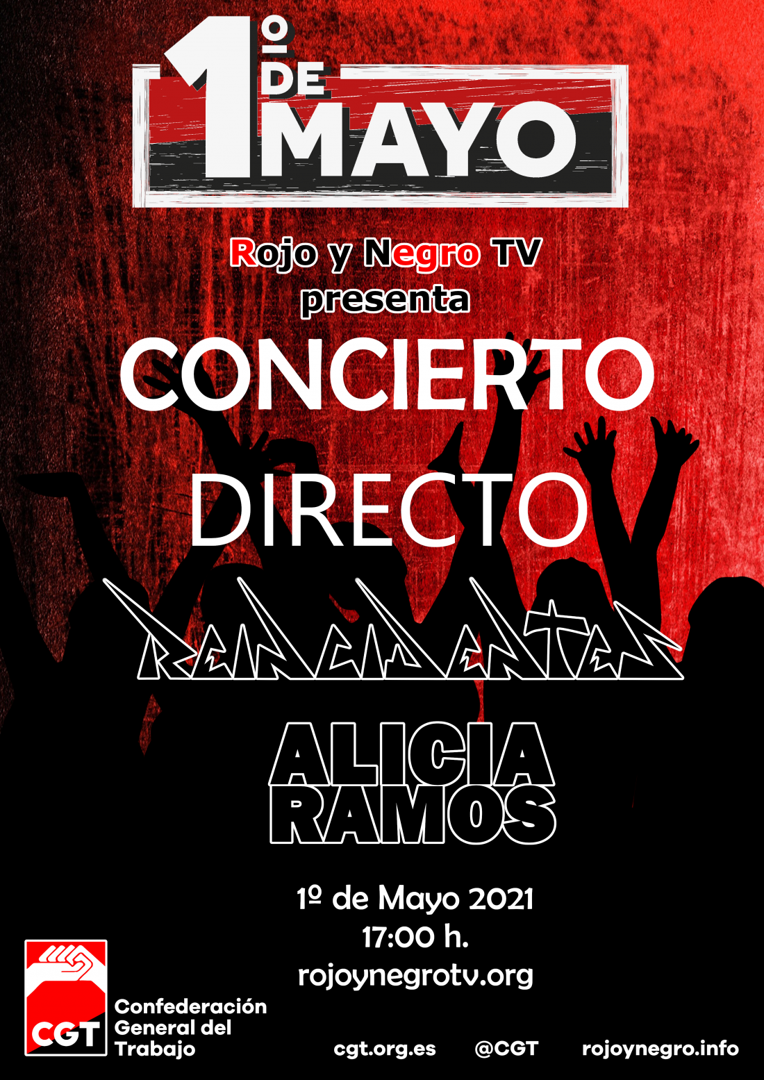 Concierto en directo 1º de Mayo