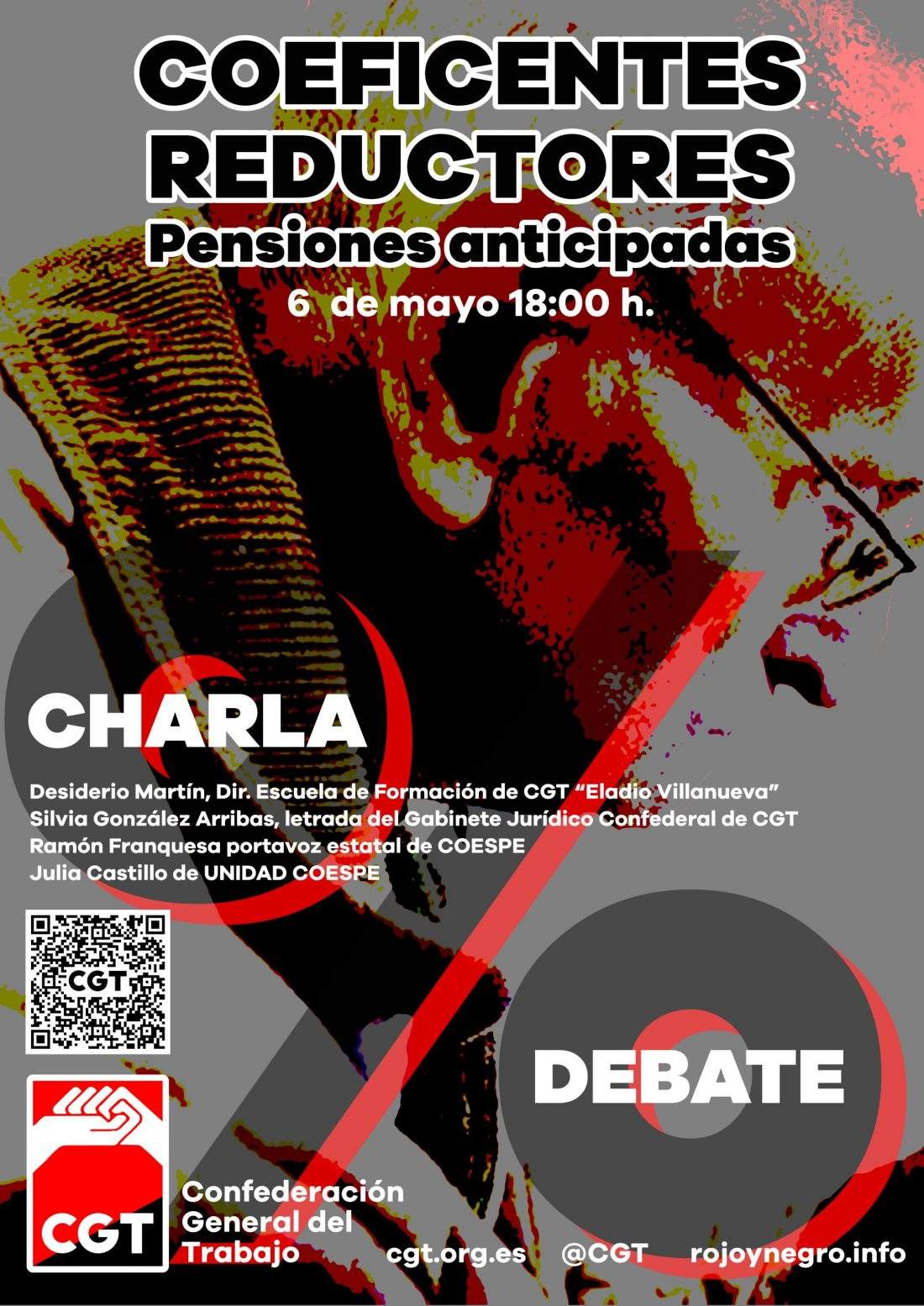 Charla/Debate: Coeficientes reductores. Pensiones anticipadas