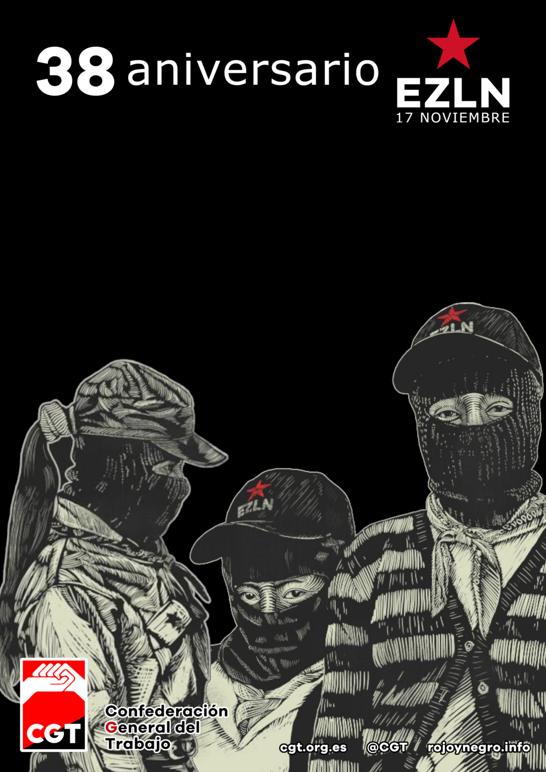 38 aniversario del Ejército Zapatista de Liberación Nacional (México)