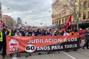 El colectivo de conductores profesionales exige la jubilación a los 60 años