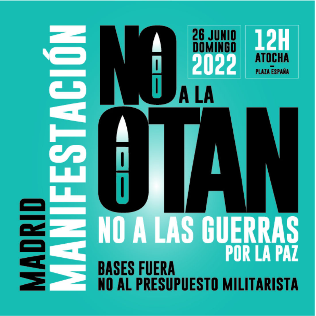 26 de junio: Manifestación ¡NO A LA OTAN!