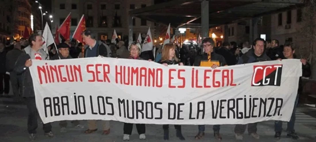 CGT condena el asesinato de la migrante subsahariana a manos de la policía marroquí en la playa de Akhfennir