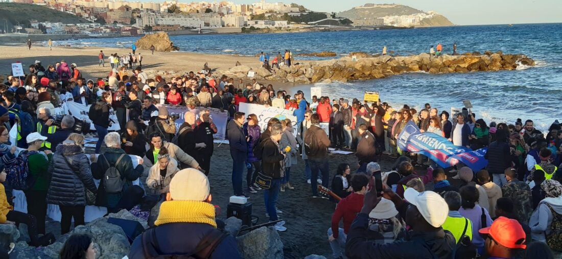 CGT apoya la convocatoria de la X marcha por la dignidad en  Ceuta: Basta de violencia en las fronteras, migrar es un derecho.