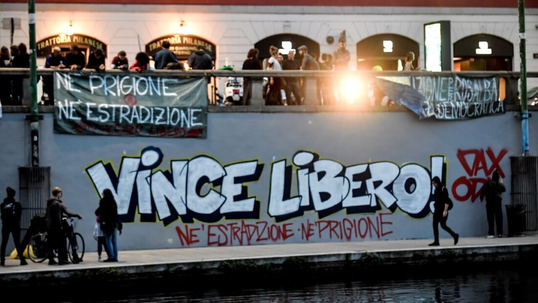 ¡Vincenzo, libero! CGT celebra que el Tribunal de Apelación de Lyon niegue la extradición de Vincenzo Vecchi