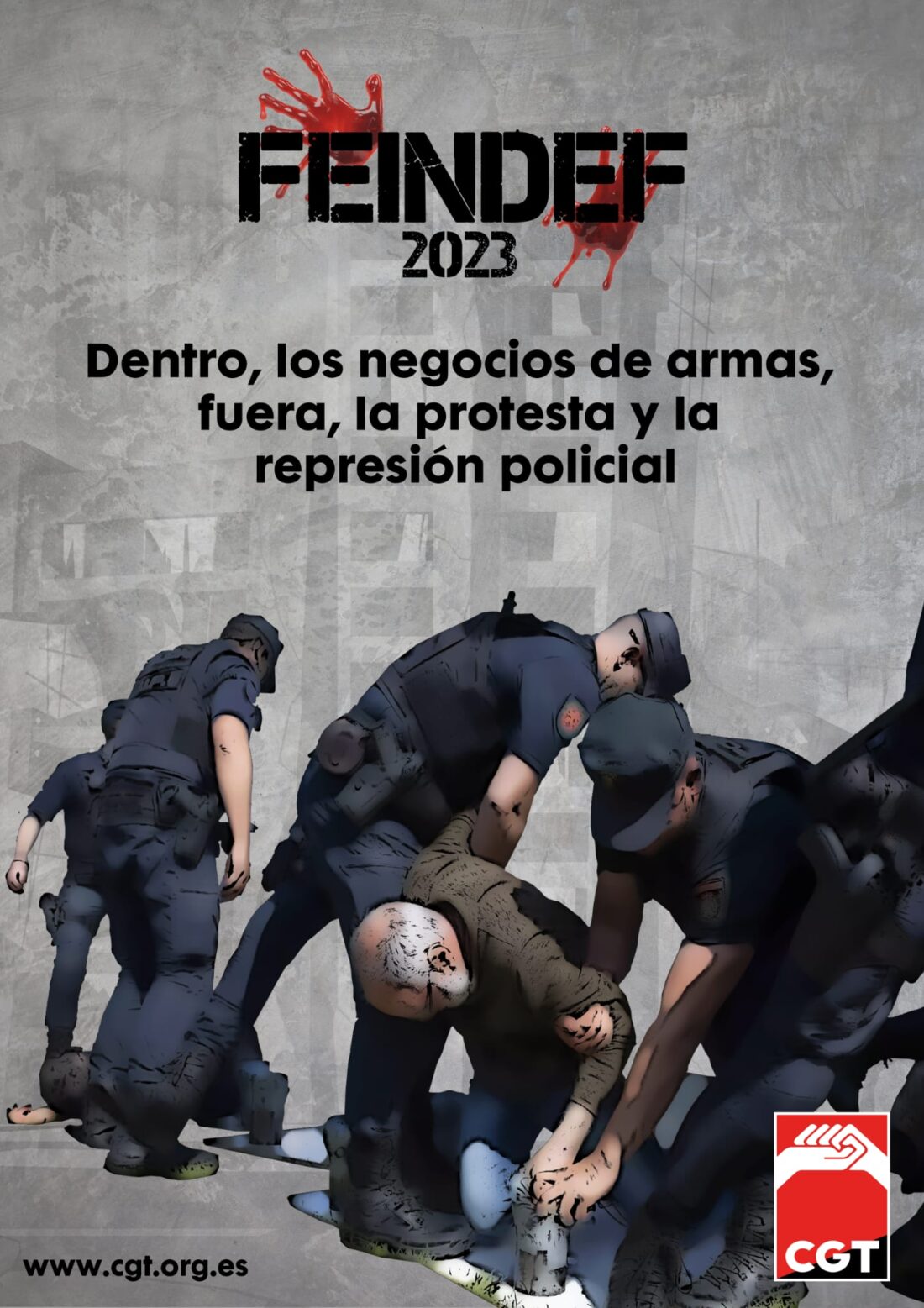 Ni feria de armas, ni criminalización de la protesta