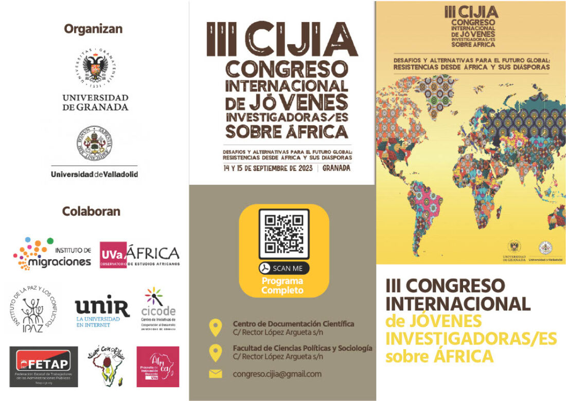 CGT Fetap en el III Congreso Internacional d Jóvenes Investigadores/as sobre África en la Universidad d Granada