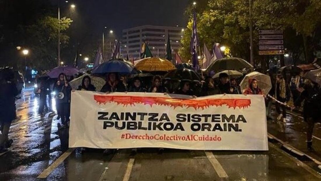 Desde Euskal Herria: Una -pequeña-crónica de la Greba Feminista Orokorra.