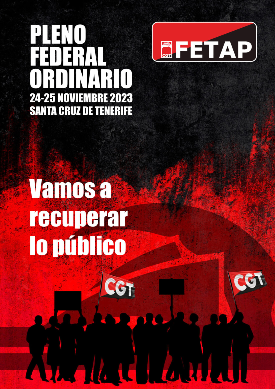 Encuentro-Pleno Ordinario FETAP-CGT en Tenerife