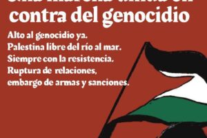 A toda la militancia, a toda la ciudadanía: el #27ENEROCONPALESTINA en Madrid