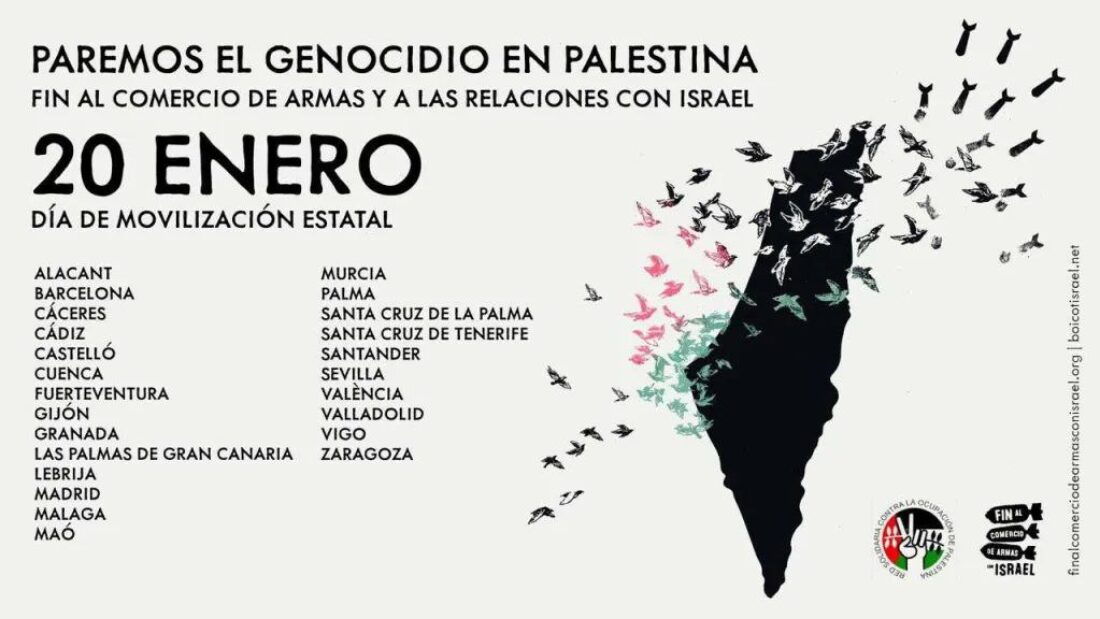 20 y 27 de enero: Un grito unitario por Palestina