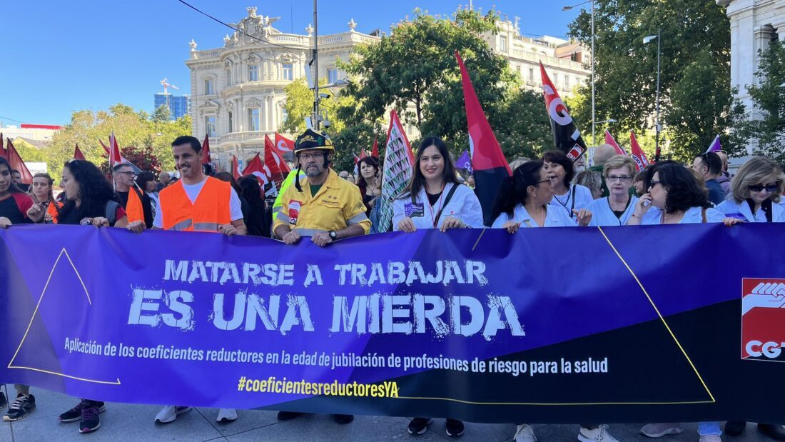 CGT sobre anuncio del Gobierno para adelanto de jubilación por coeficientes reductores