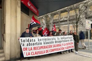 Éxito absoluto de la huelga 22M de Banca