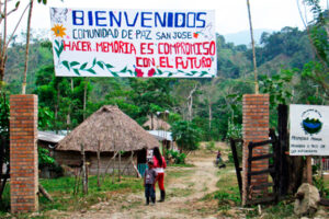 Comunicación Red Europea de apoyo a la Comunidad de Paz de San José de Apartadó 