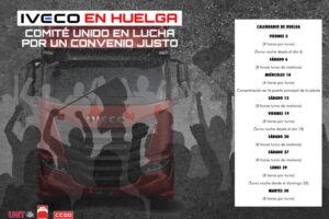 CGT convoca huelga en IVECO