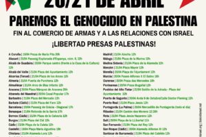 TENSIÓN EN ORIENTE MEDIO: TOMEMOS LAS CALLES PARA DETENER EL GENOCIDIO CONTRA EL PUEBLO PALESTINO.