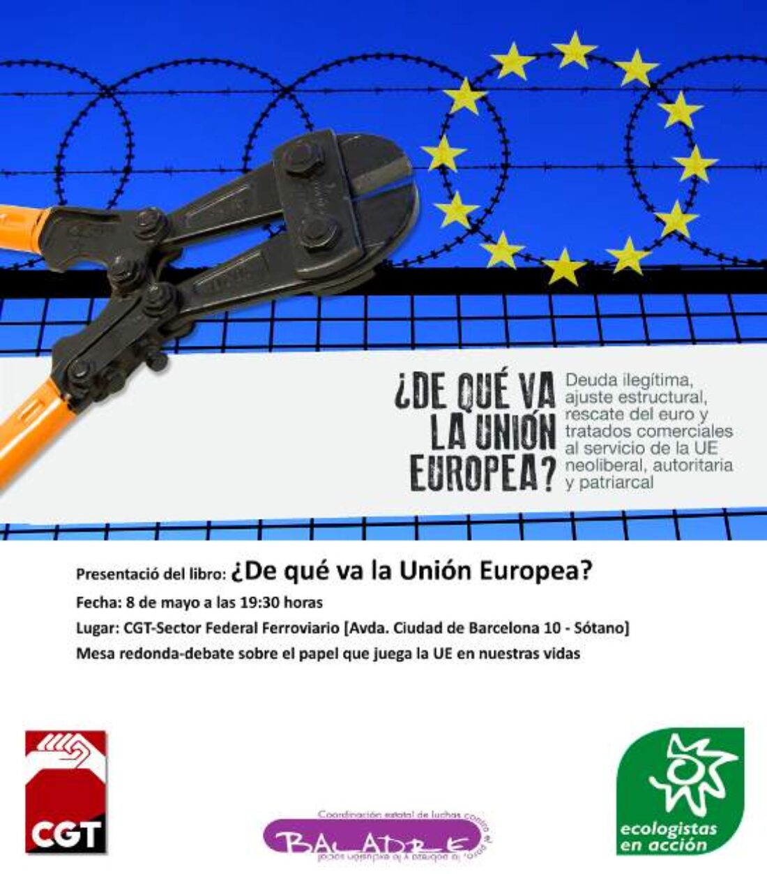 Presentación del libro: ¿De qué va la Unión Europea?