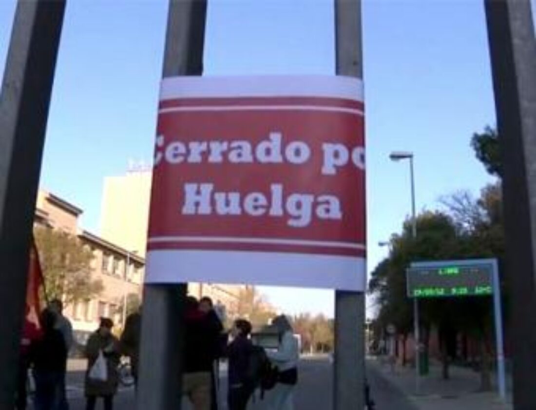 Solidaridad con la huelga de Limpiezas Sanitarias de Aragón