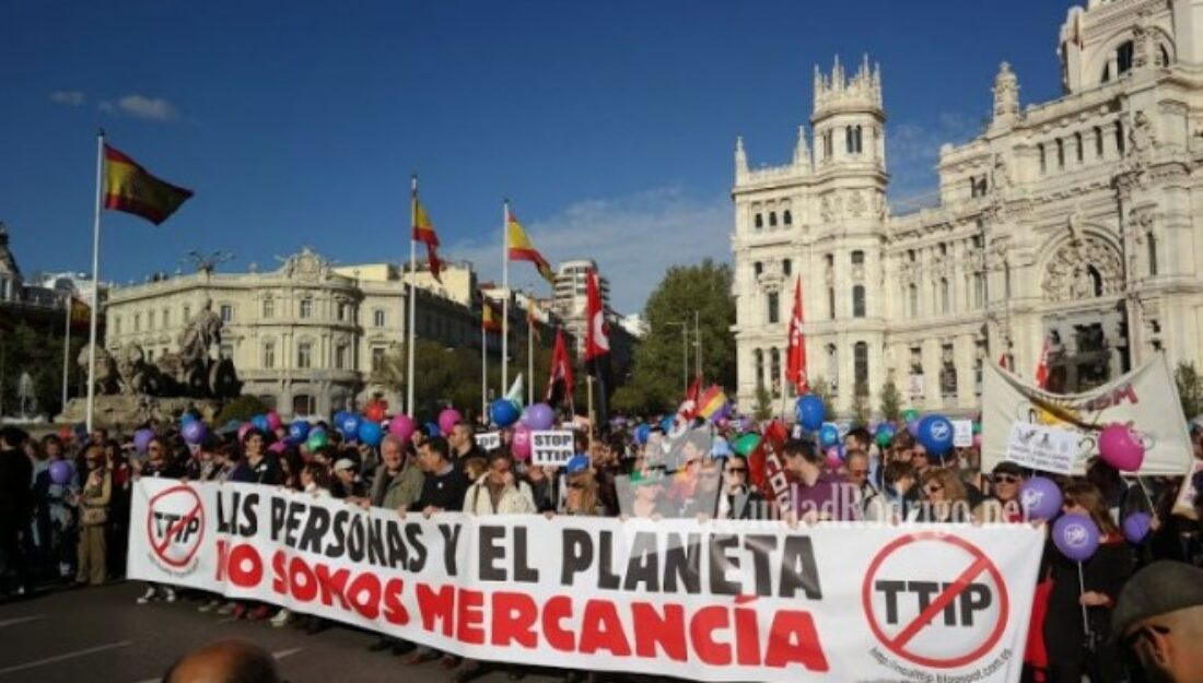 El Parlamento Europeo suspende la votación y el debate a la resolución del TTIP debido a la presión ciudadana