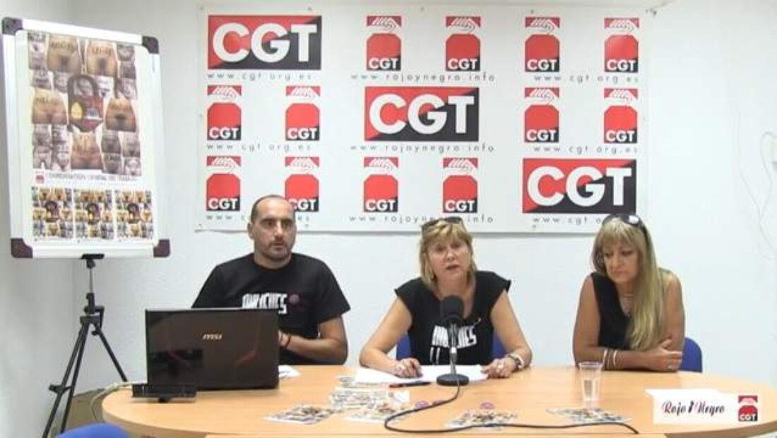 Vídeo: Rueda de Prensa Campaña Aborto CGT completa