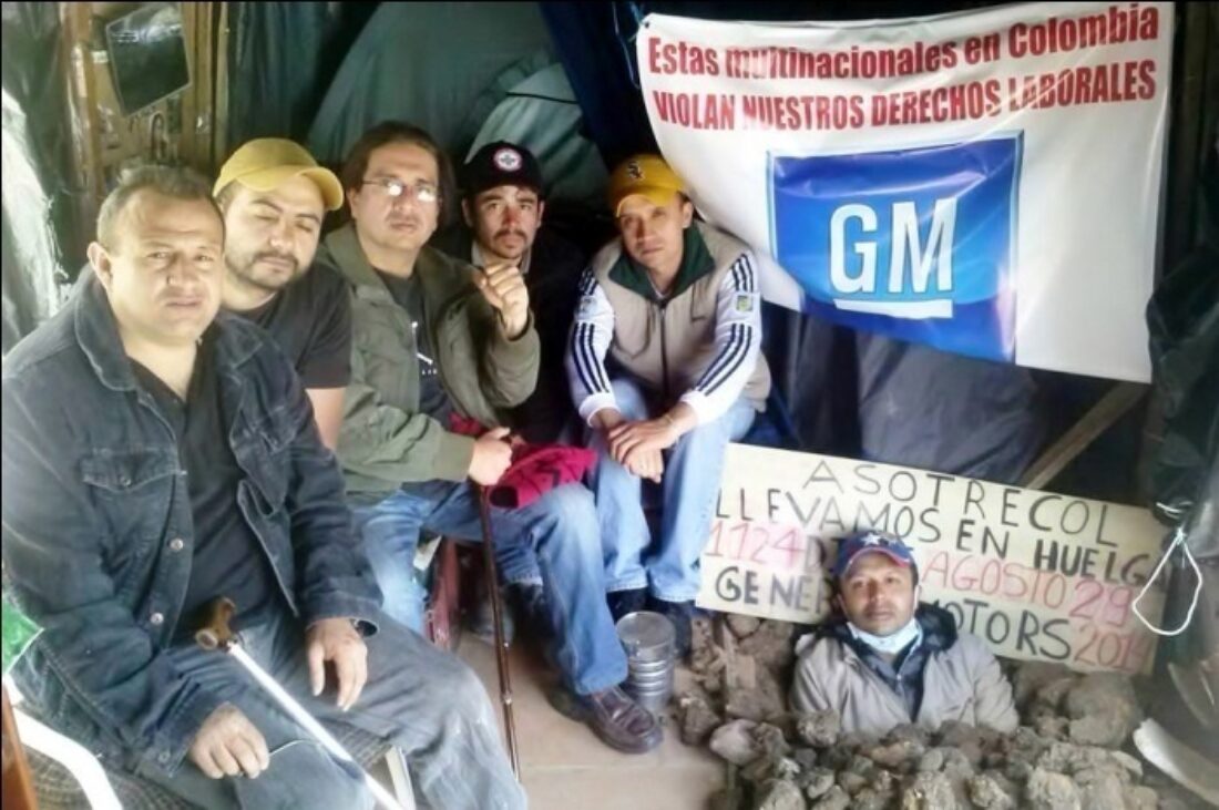 La CGT inicia una campaña en apoyo a los trabajadores despedidos en GM Colombia