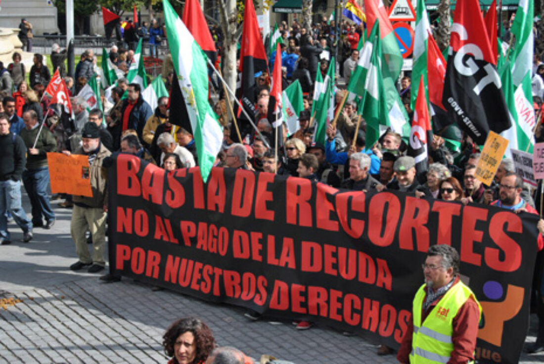 Miles de andaluces y andaluzas celebran en las calles un 28F reivindicativo contra el paro y los recortes