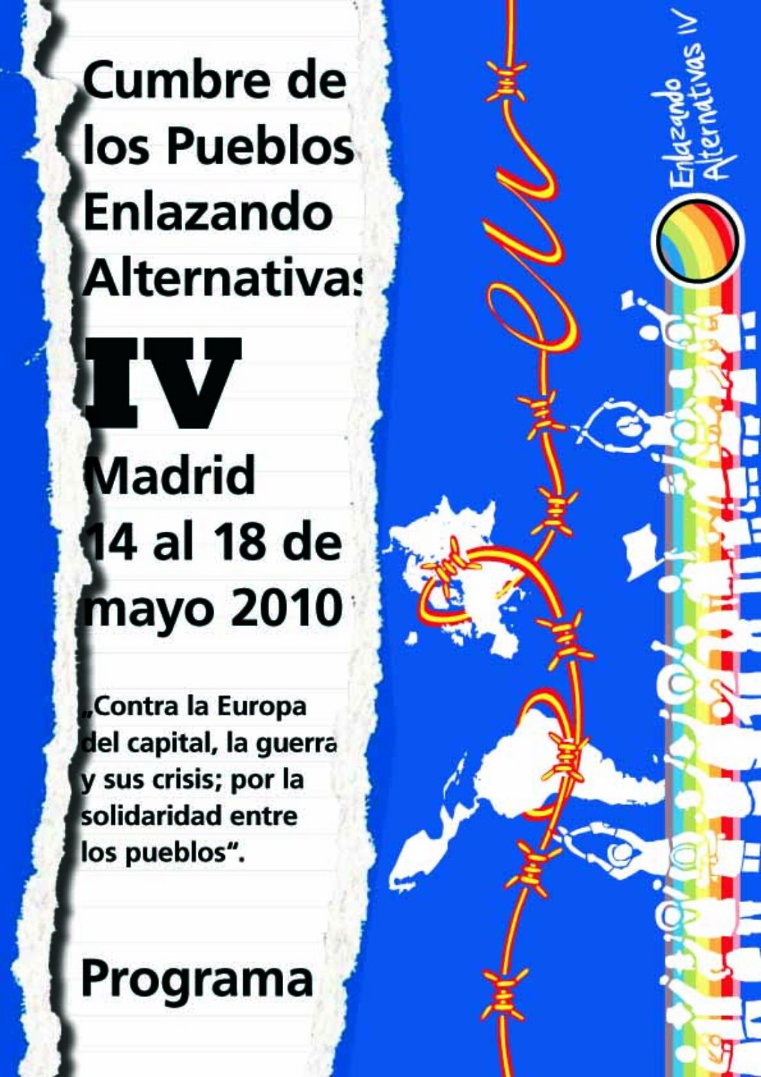 Madrid, 14-18 de Mayo : Cumbre de los Pueblos «Enlazando Alternativas»