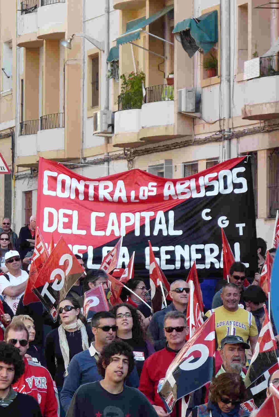 CGT, CNT y SO llaman a las movilizaciones y jornadas de lucha hasta la Huelga General