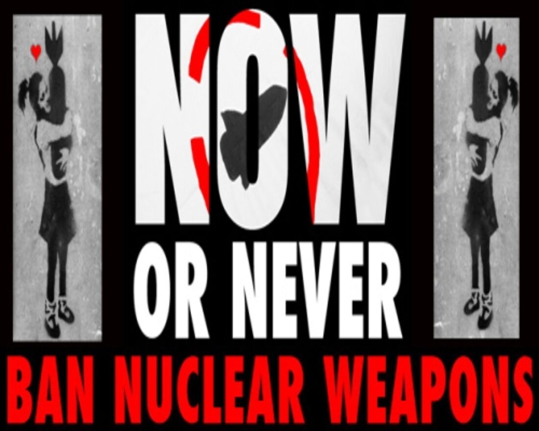 Desarme nuclear : ¡Ahora o nunca ! Convocatoria del día de acción europeo contra las armas nucleares (3 de Abril).