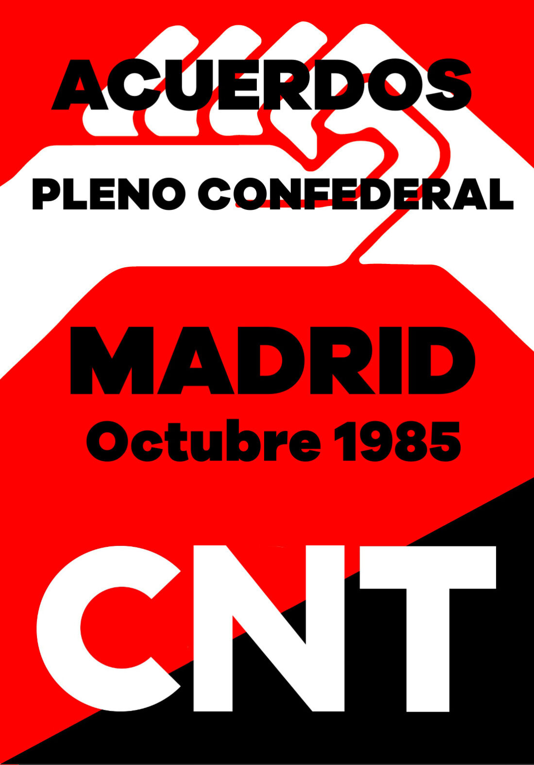 Pleno Confederal de Octubre de 1985