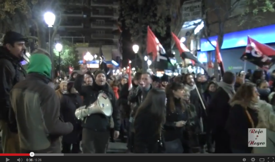 Video: Manifestación Alcorcón 1F2014