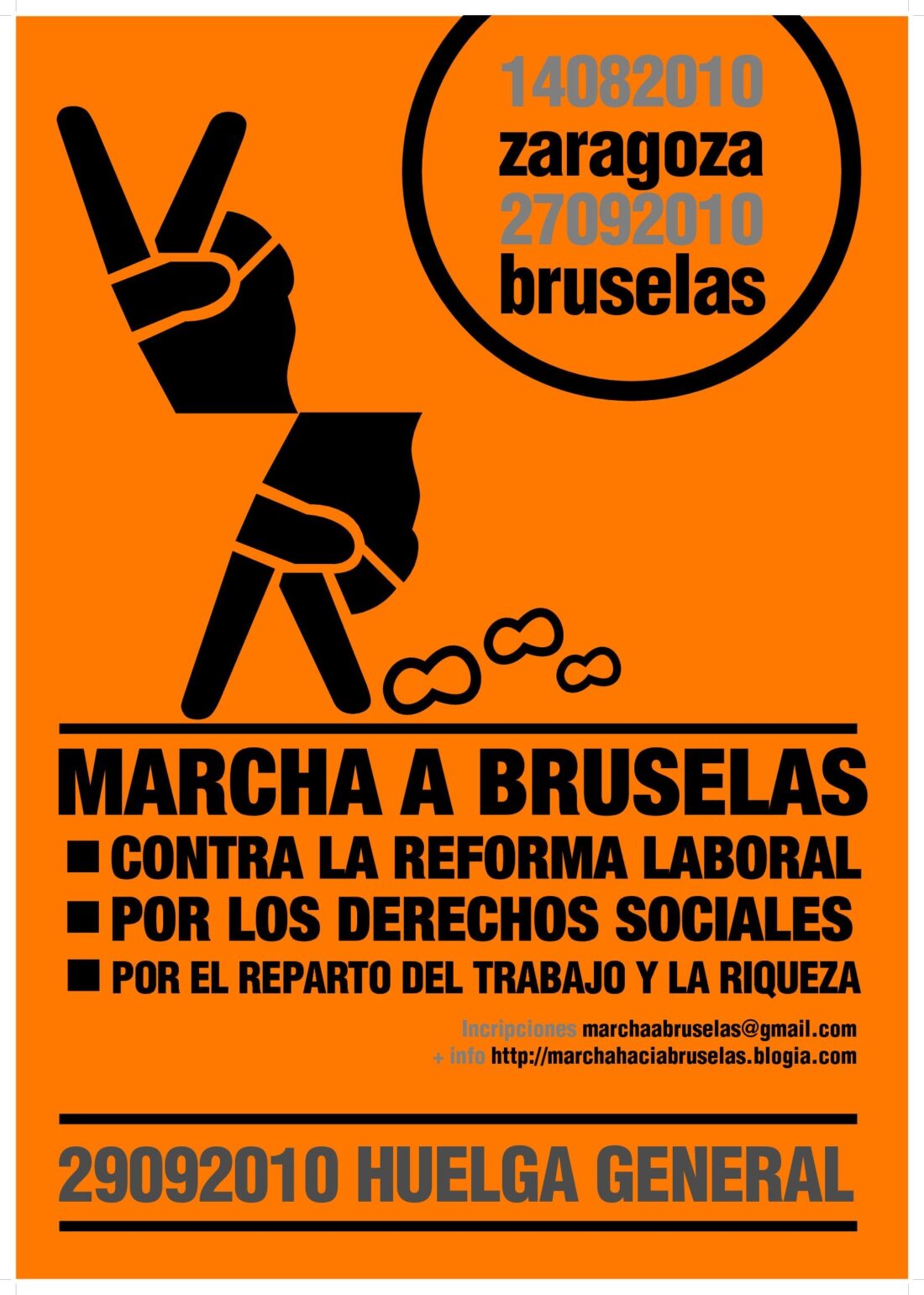 20ª Etapa Marcha a Bruselas : Brive-la-Gaillarde – Vigeois. ¿Dónde van las ayudas en momentos de crisis ?