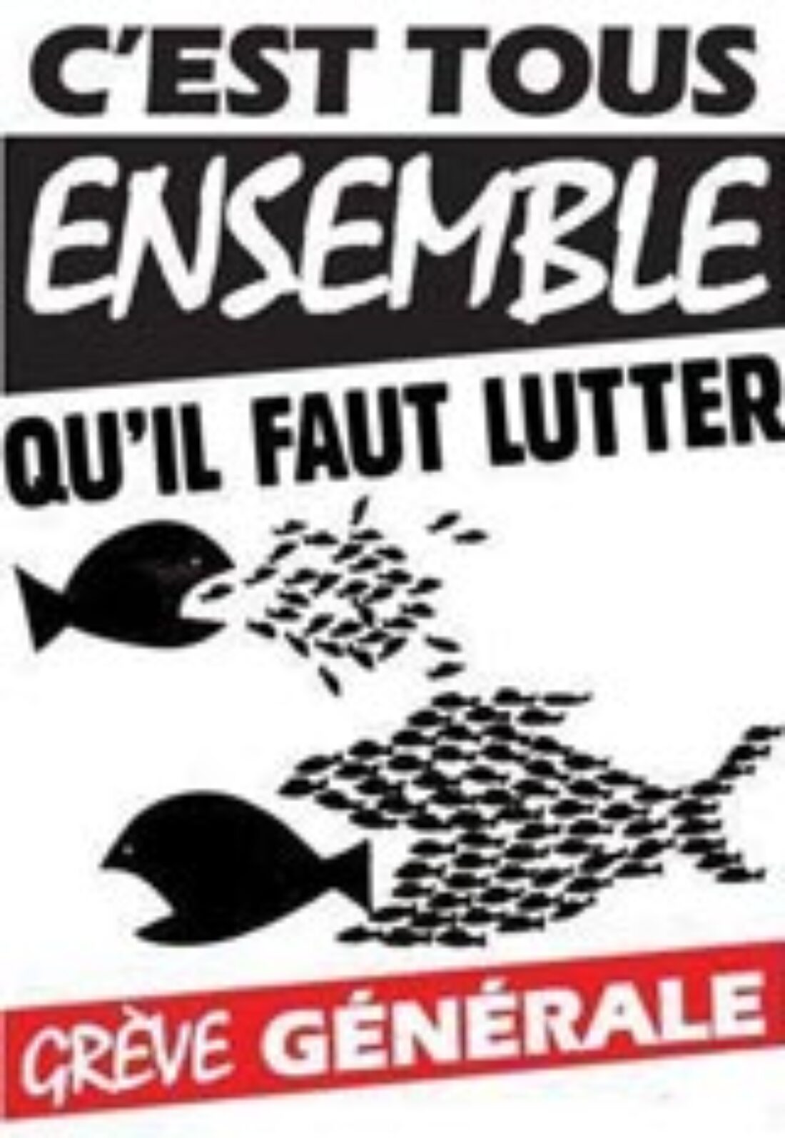 Madrid, 23 de septiembre : Concentración ante la embajada francesa, en apoyo a la huelga general en Francia el 23-S