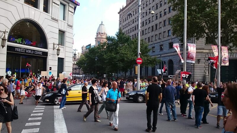 [Fotos]: Concentración en Barcelona contra el ERE de Atento - Imagen-6