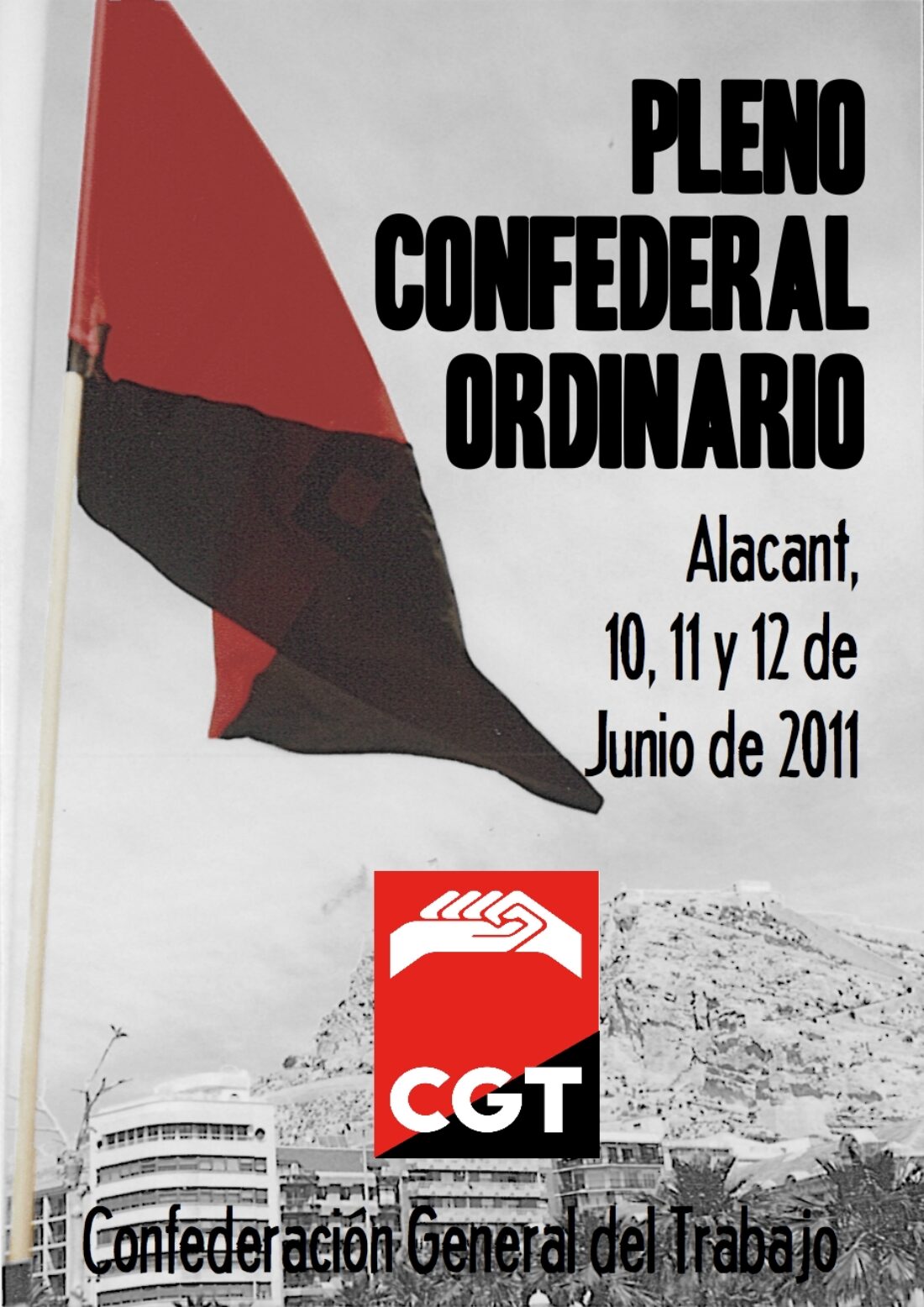 Pleno Confederal de la CGT (Alacant, 10, 11 y 12 de junio).