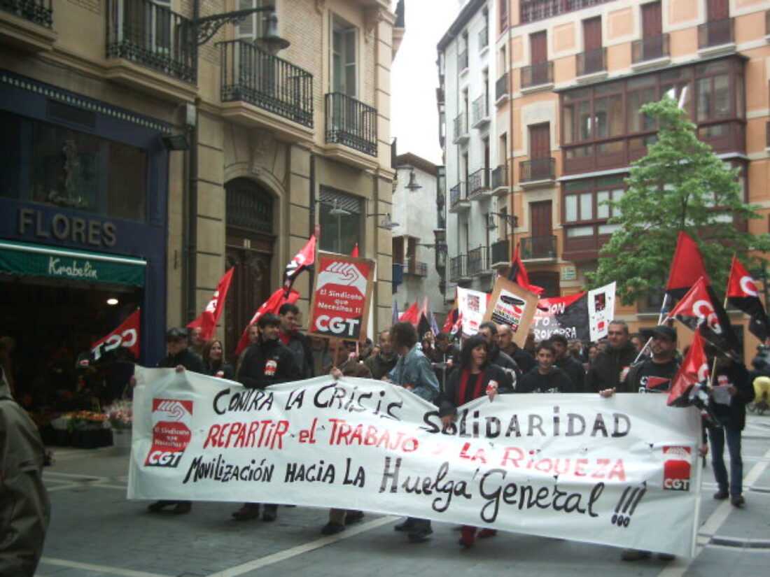 Hacia la HUELGA GENERAL : Crónicas y fotos de CGT en este Primero de Mayo