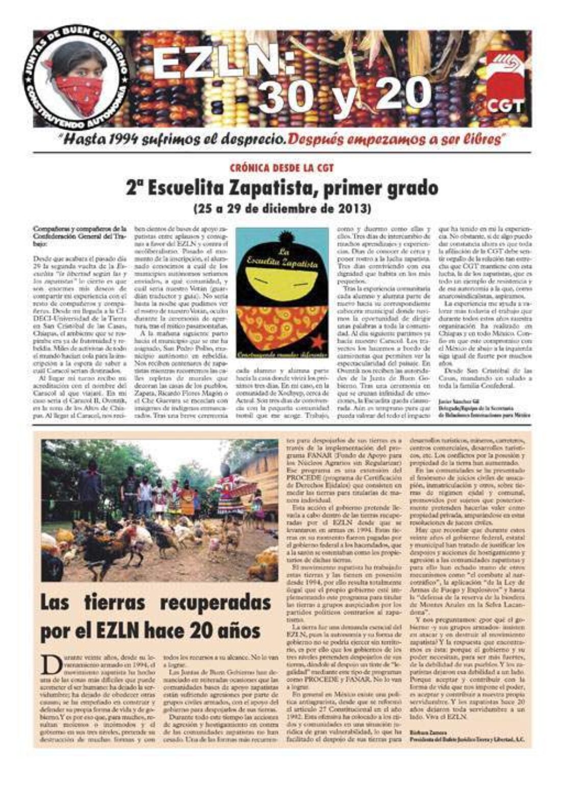 Especial EZLN – enero 2014