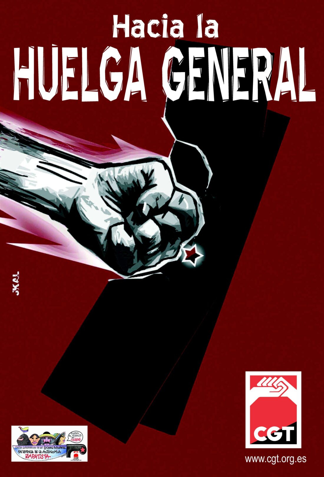 ¡Hacia la HUELGA GENERAL !