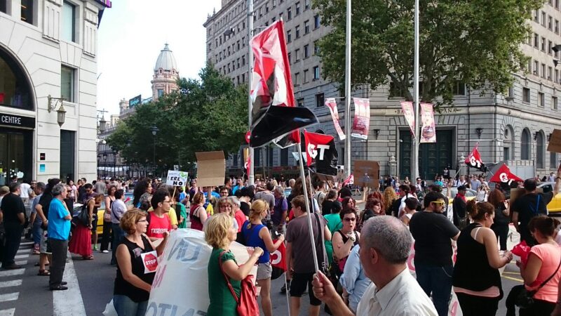 [Fotos]: Concentración en Barcelona contra el ERE de Atento - Imagen-7