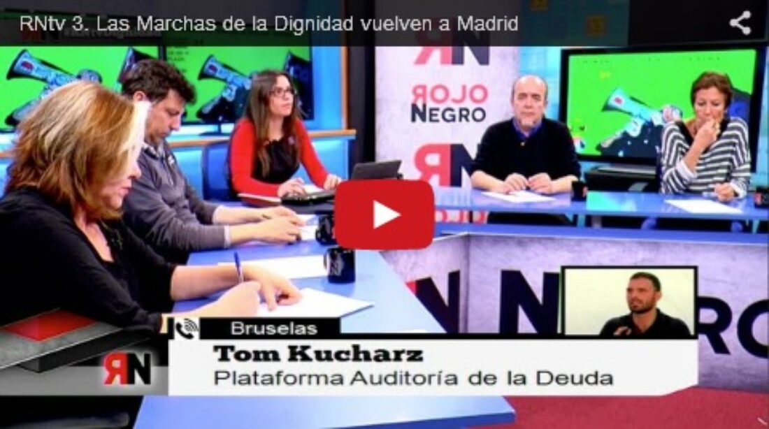 Tercer programa de RNtv «Las Marchas de la Dignidad vuelven a Madrid»