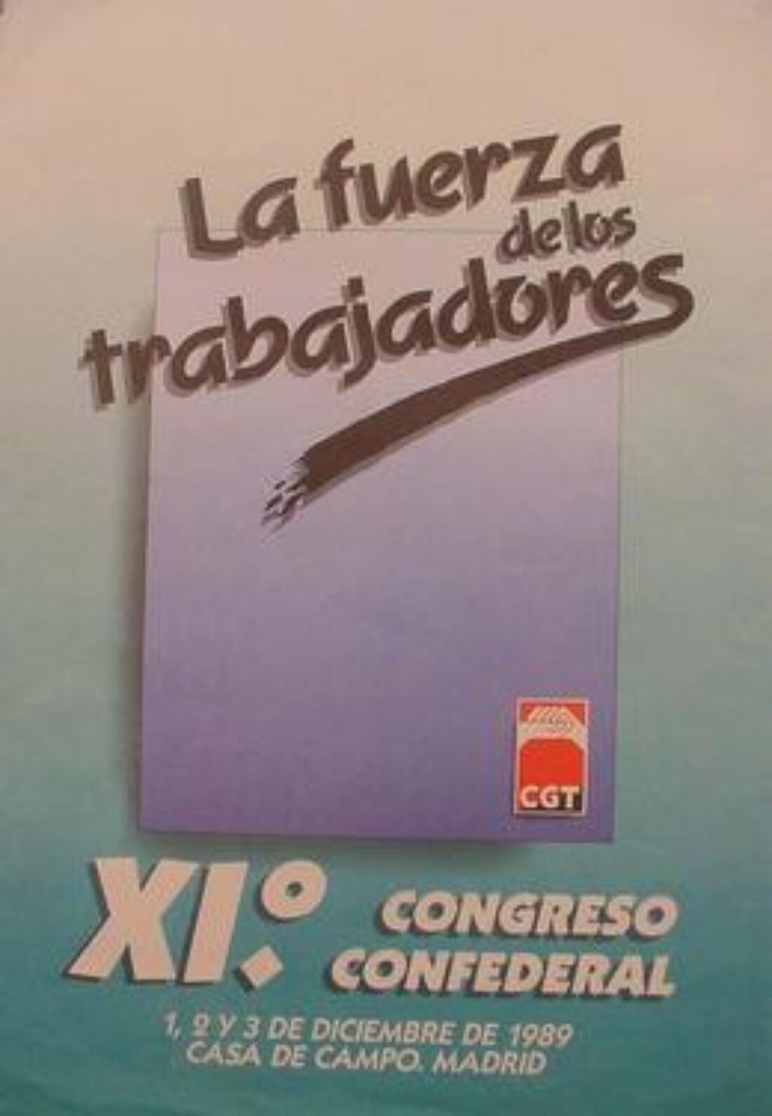 XI Congreso Confederal Madrid 1989