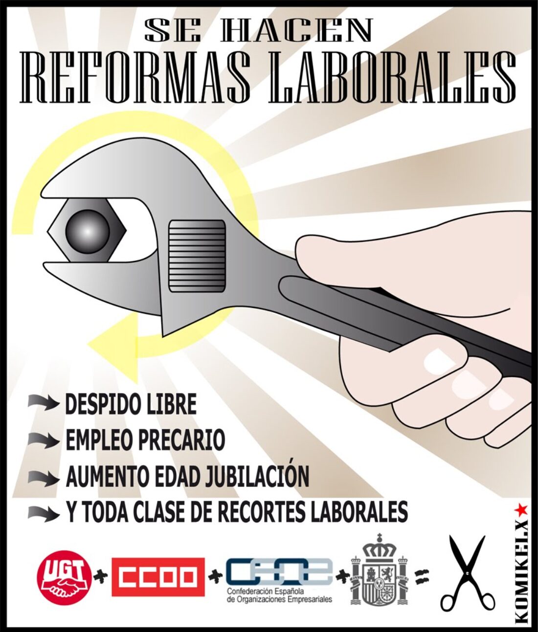 Alasbarricadas entrevista a Angel L. García, secretario de Acción Sindical de la CGT