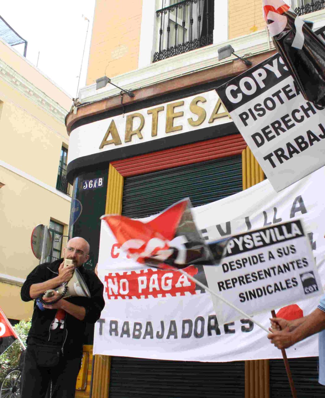 Copysevilla: ERE, despidos, chanchullos empresariales y represión sindical