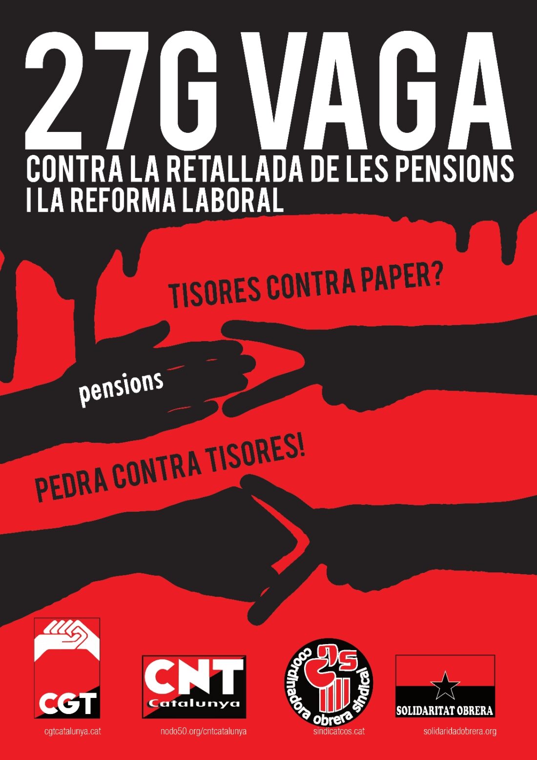 Catalunya : Huelga General 27 de Enero. Crónicas e información