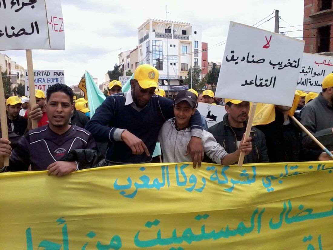 La CGT se solidariza con la clase obrera de Ouarzazate (Marruecos). El Hollywood del norte de África arde