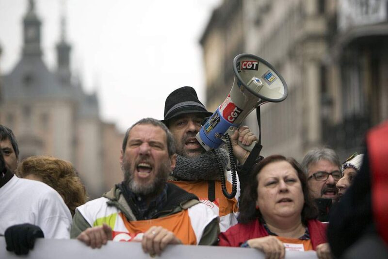 Manifestación en defensa de Telemadrid y contra el ERE en su primer aniversario - Imagen-8