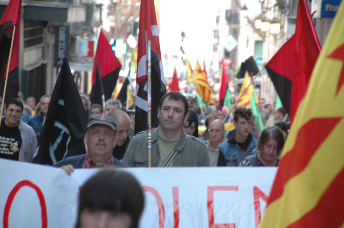 Tarragona. Gran participación en la manifestación alternativa